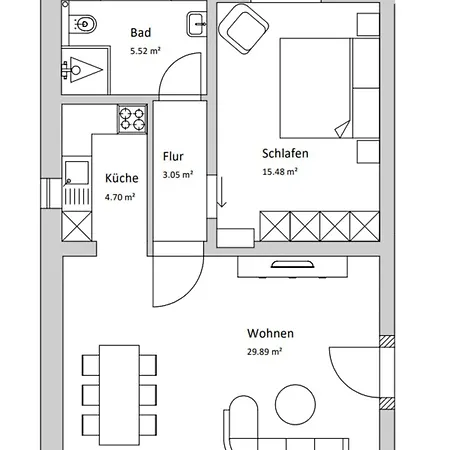 Insel-apartment Im Herrenhaus Rheinblick * Xanten